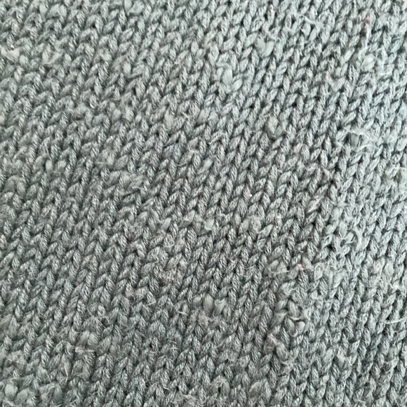 LL Bean green funnel roll neck cotton ragg pullover sweater - Picture 2 of 7